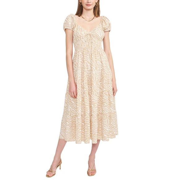 Jacqui E Dresses Jacquie The Label Womens Luisa Tiered Midi Dress